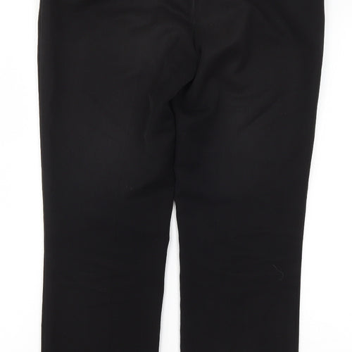 Papaya Womens Black   Trousers  Size 8 L28.5 in