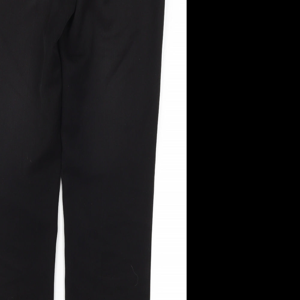 Papaya Womens Black   Trousers  Size 8 L28.5 in