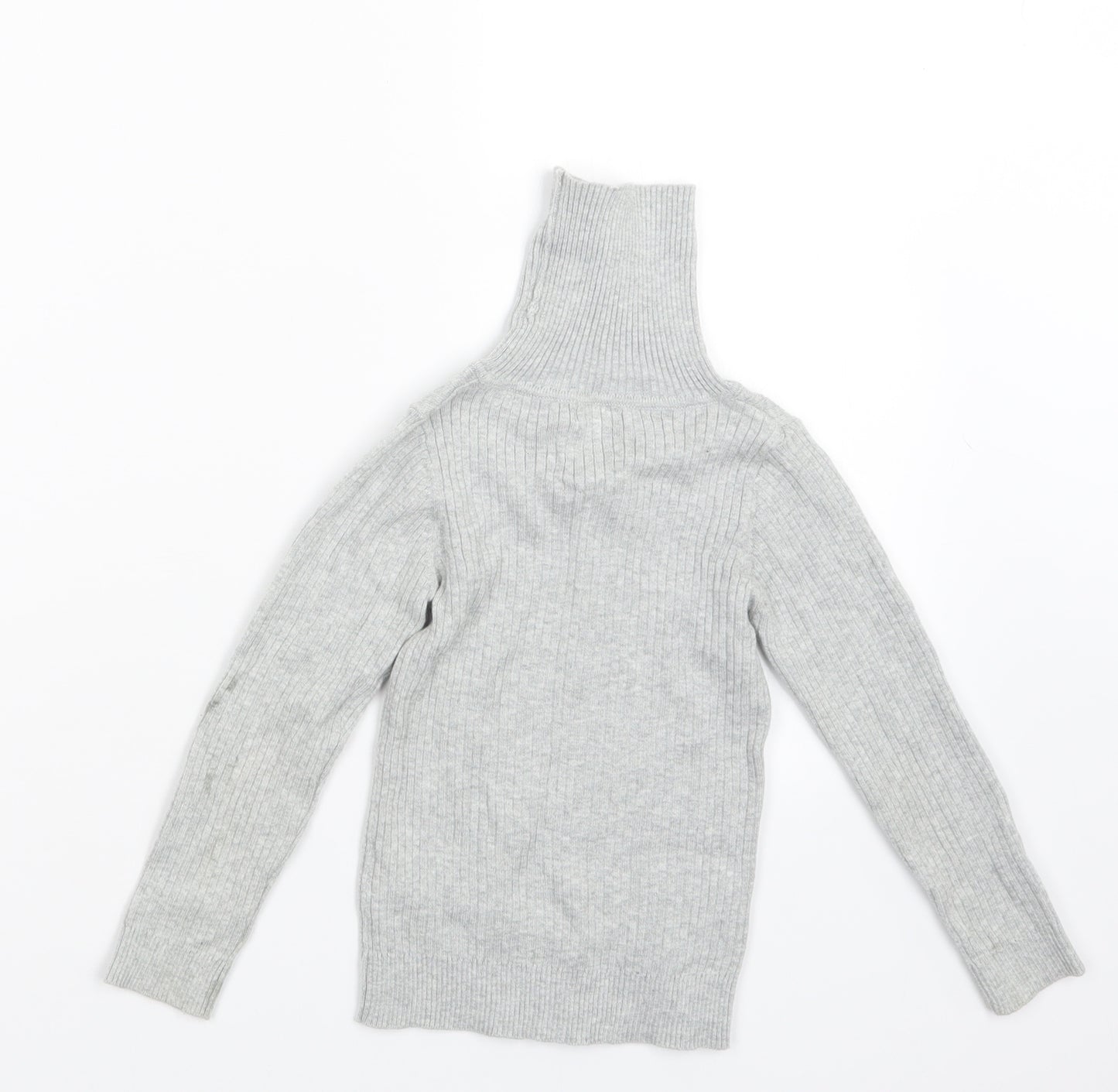 NEXT Girls Grey   Pullover Jumper Size 3-4 Years