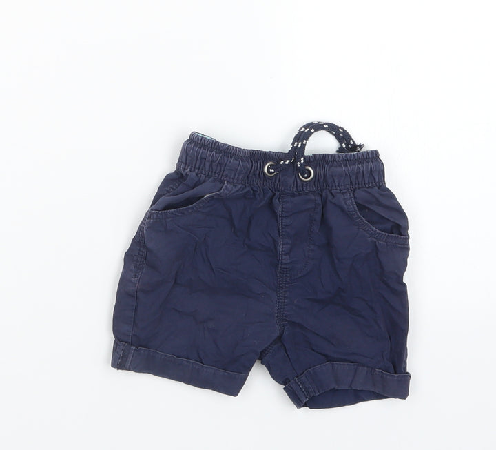 George Blue Cropped Trousers Size 12-18 Months