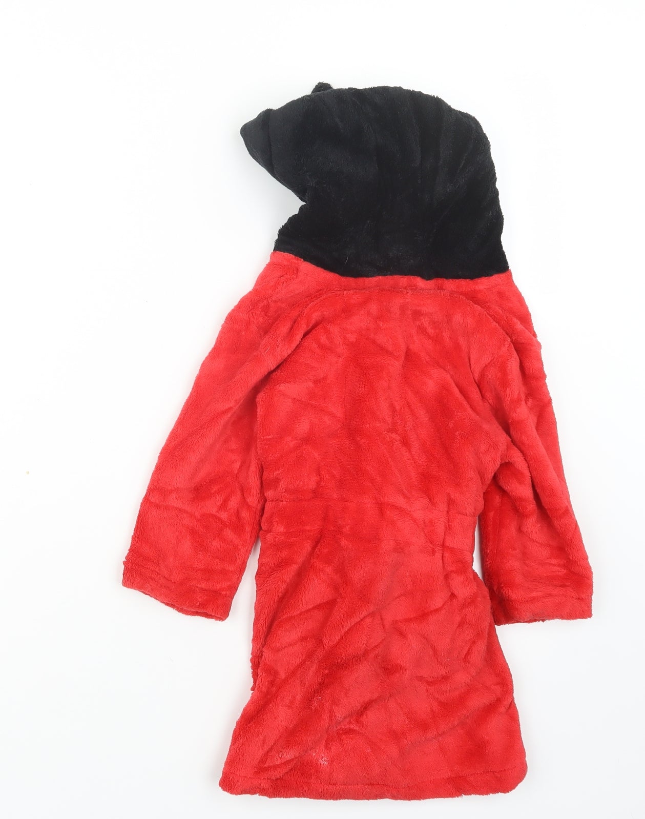 George Boys Red Geometric  Babydoll Robe Size 18-24 Months