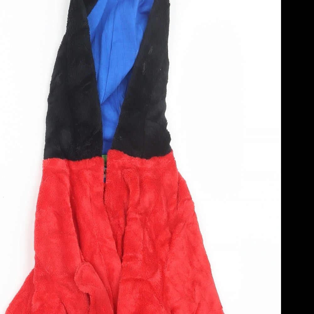 George Boys Red Geometric  Babydoll Robe Size 18-24 Months