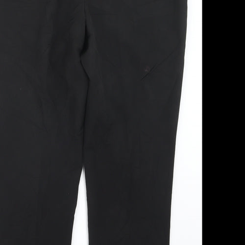 M&Co Womens Black   Trousers  Size 16 L27 in