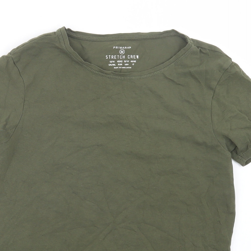 Primark Womens Green   Basic T-Shirt Size 12