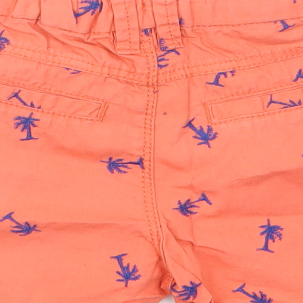 George Boys Orange   Cropped Trousers Size 12-18 Months