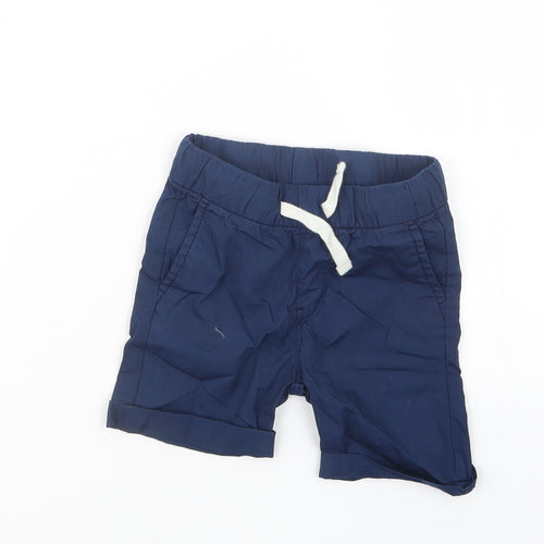 H&M Boys Blue   Cropped Trousers Size 2 Years