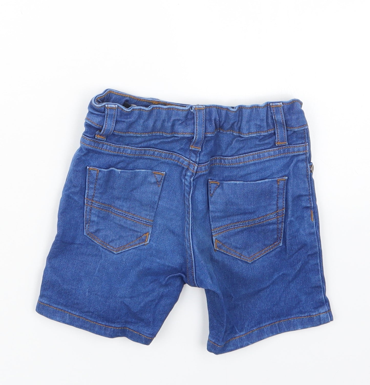 River Island Boys Blue  Denim Cropped Jeans Size 12-18 Months