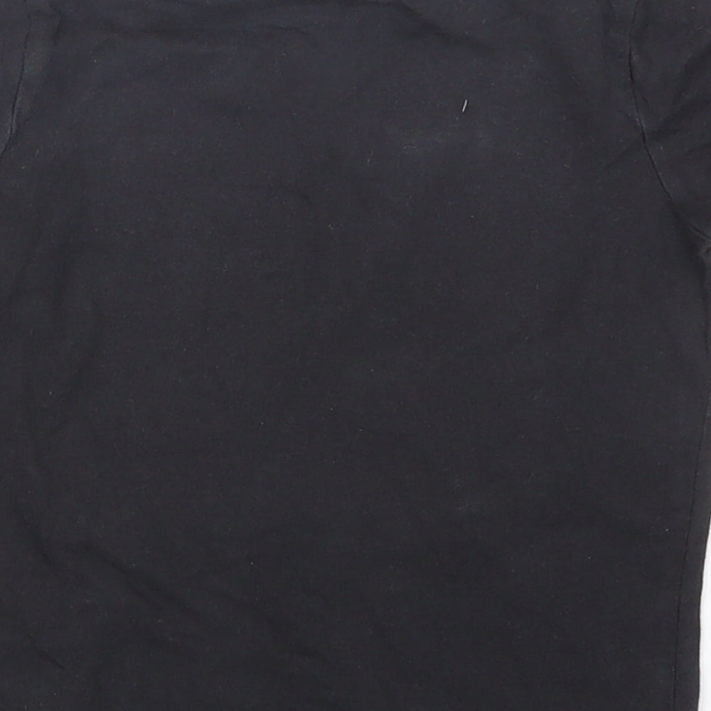 Nutmeg Boys Black   Basic T-Shirt Size 3-4 Years