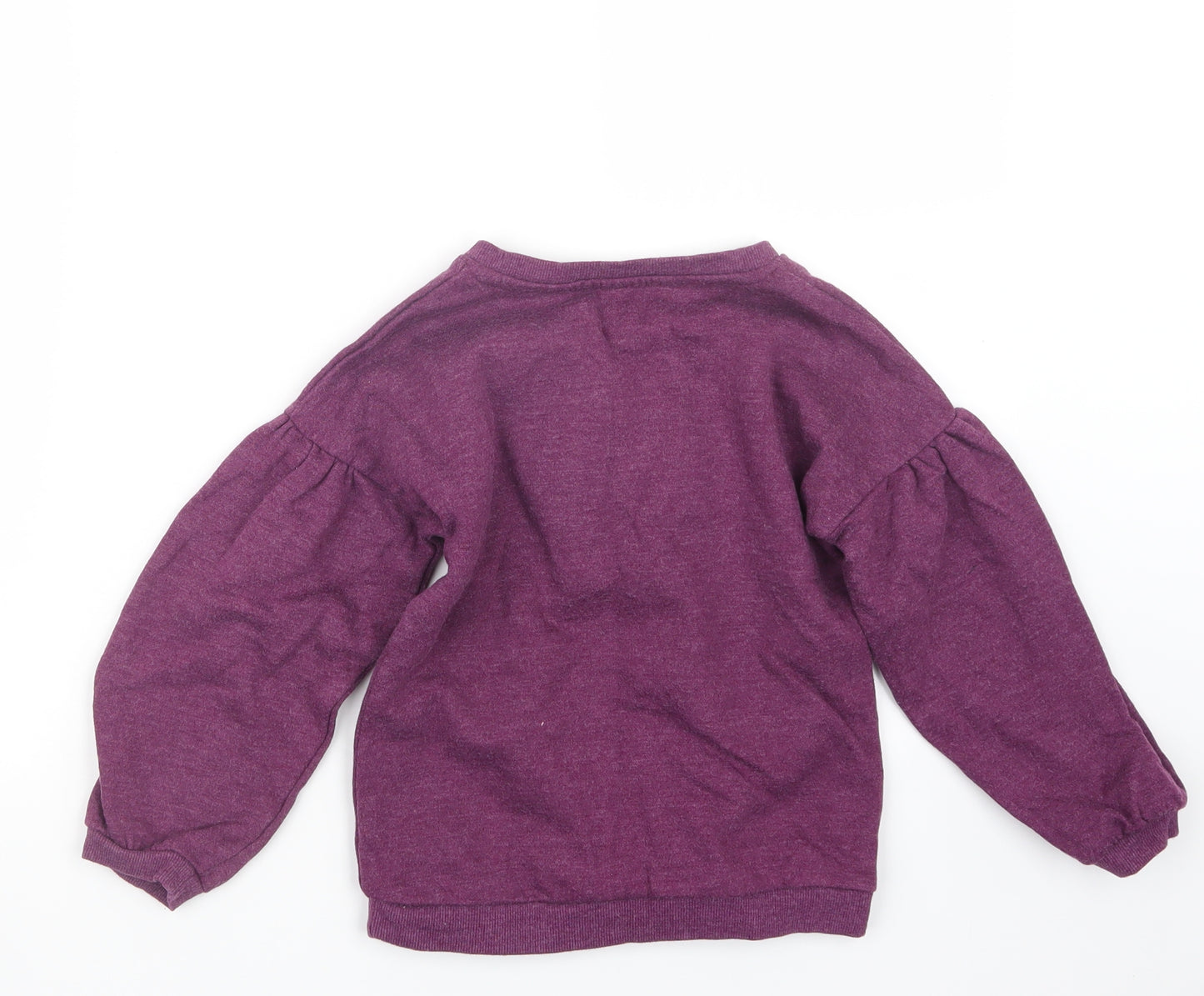TU Girls Purple   Pullover Jumper Size 6-7 Years