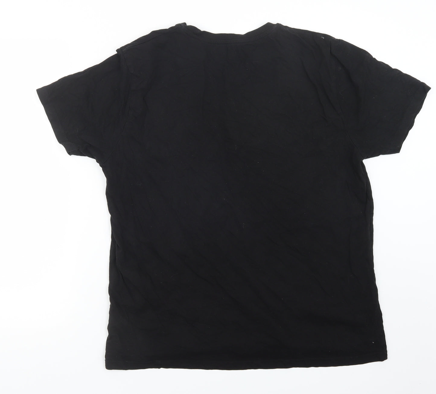 Boohoo Mens Black    T-Shirt Size 2XL