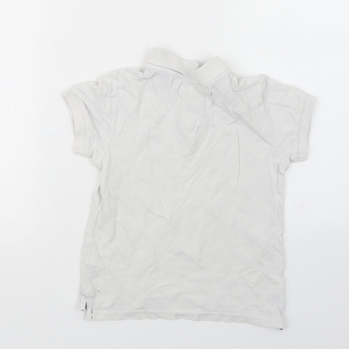 H&M Boys White   Basic Polo Size 5-6 Years