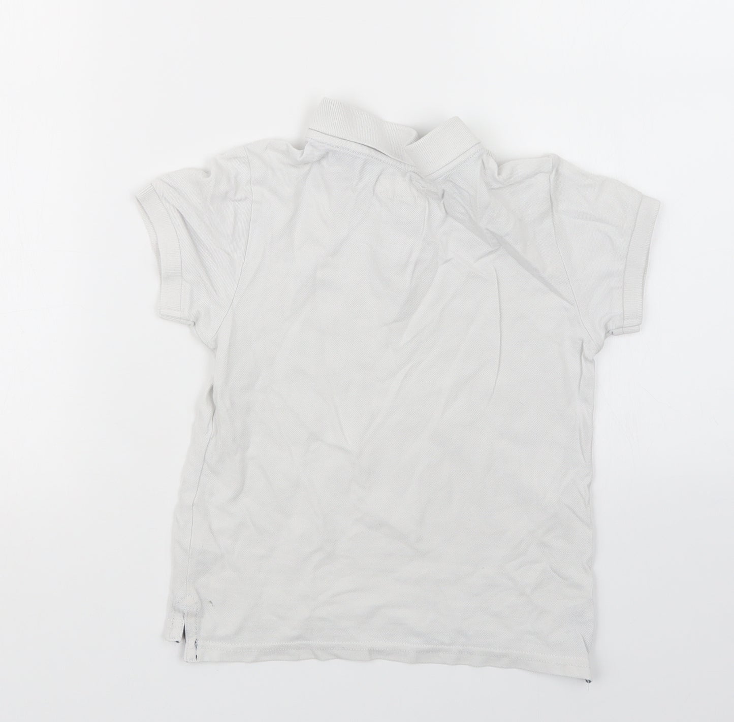 H&M Boys White   Basic Polo Size 5-6 Years