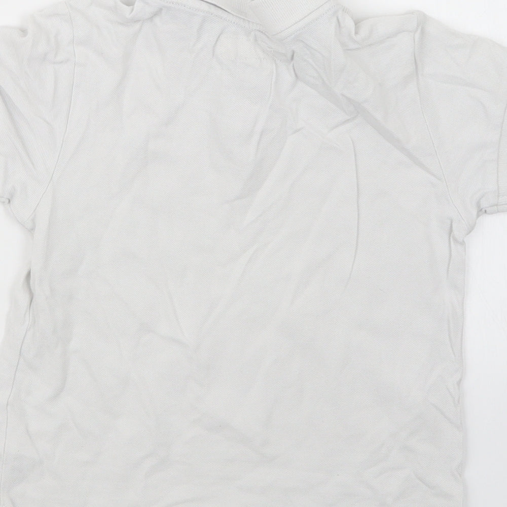 H&M Boys White   Basic Polo Size 5-6 Years