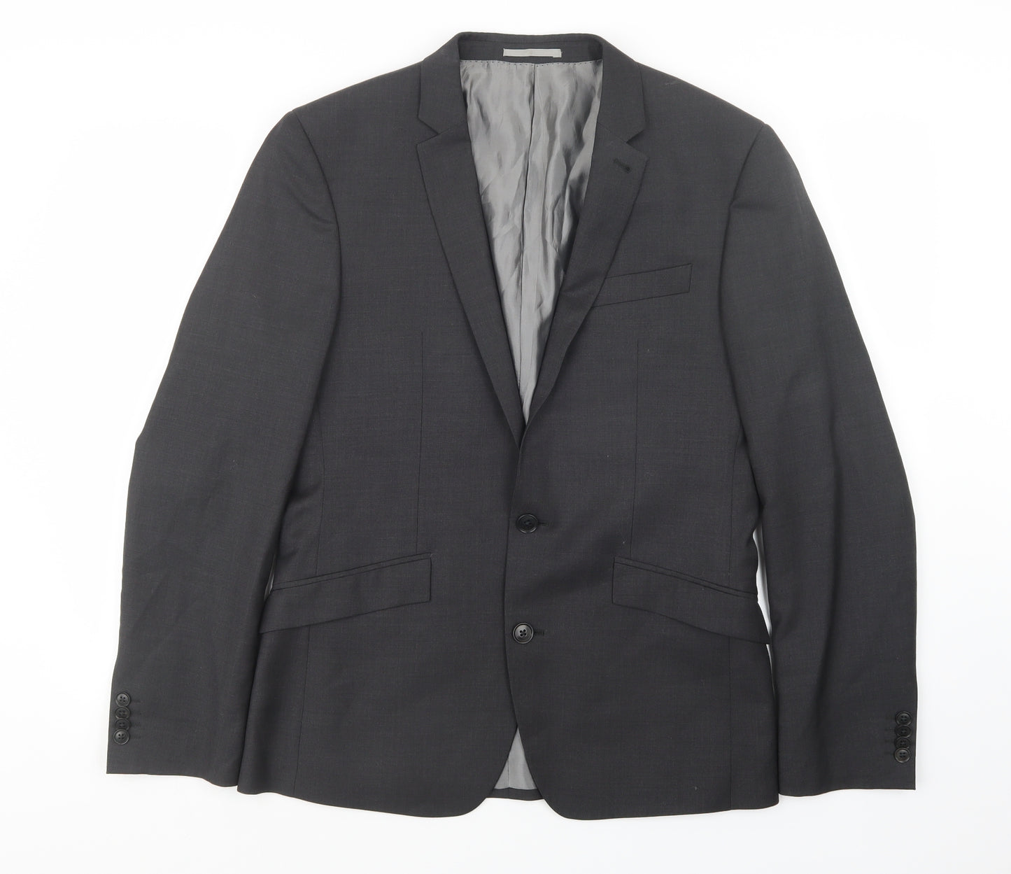 NEXT Mens Grey   Jacket Suit Jacket Size 36
