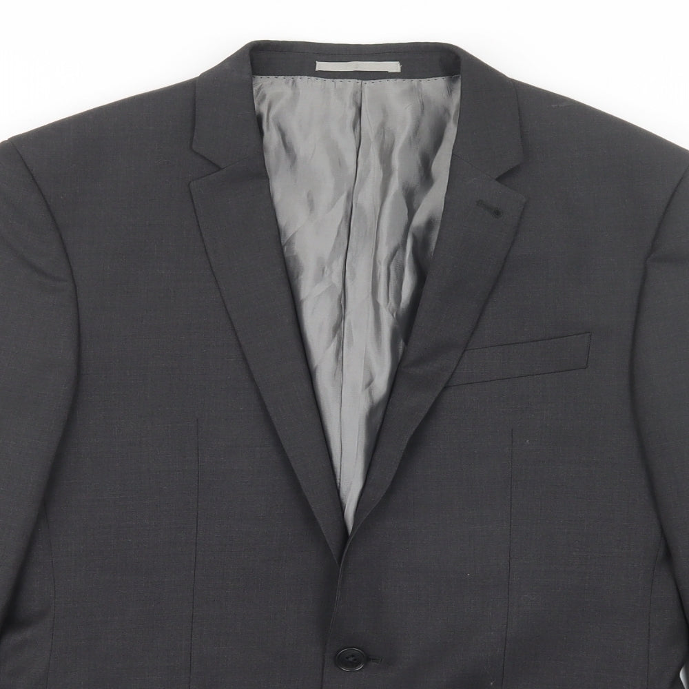 NEXT Mens Grey   Jacket Suit Jacket Size 36