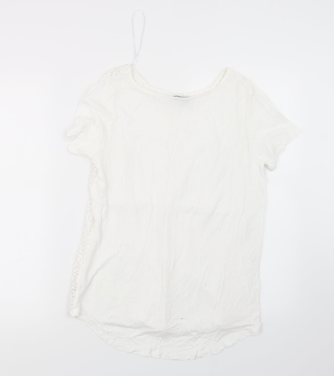 F&F Womens White   Basic T-Shirt Size 10