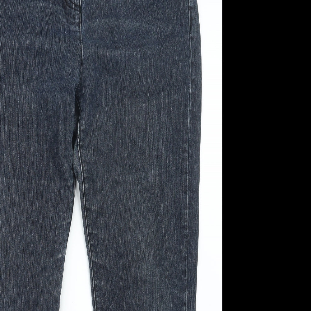 BHS Womens Blue  Denim Straight Jeans Size 14 L27.5 in