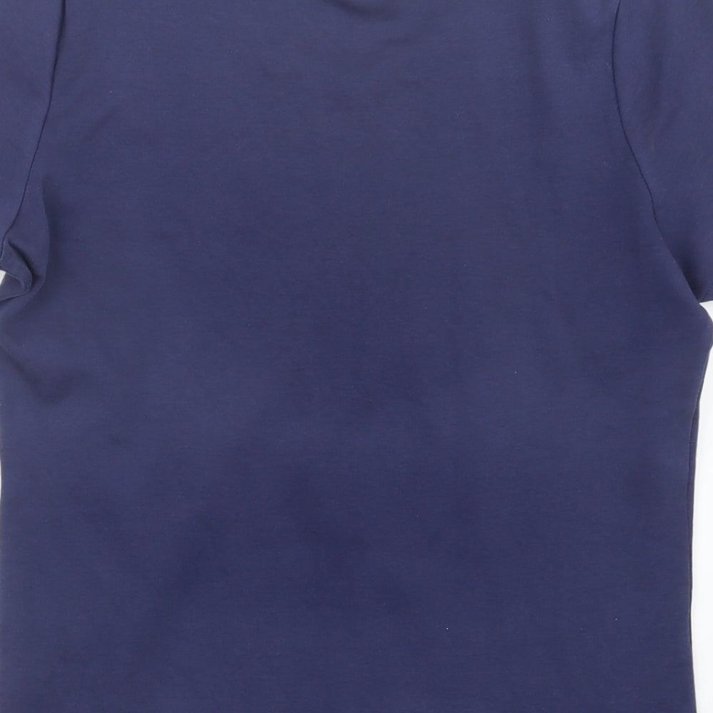 Preworn Womens Blue   Basic T-Shirt Size S