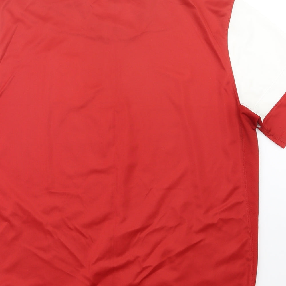 Nike Mens Red   Basic T-Shirt Size L  - Ilkeston FC