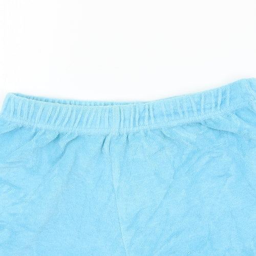 NEXT Womens Blue  Flannel Sweat Shorts Size 8