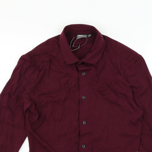 ASOS Womens Purple   Basic Button-Up Size S