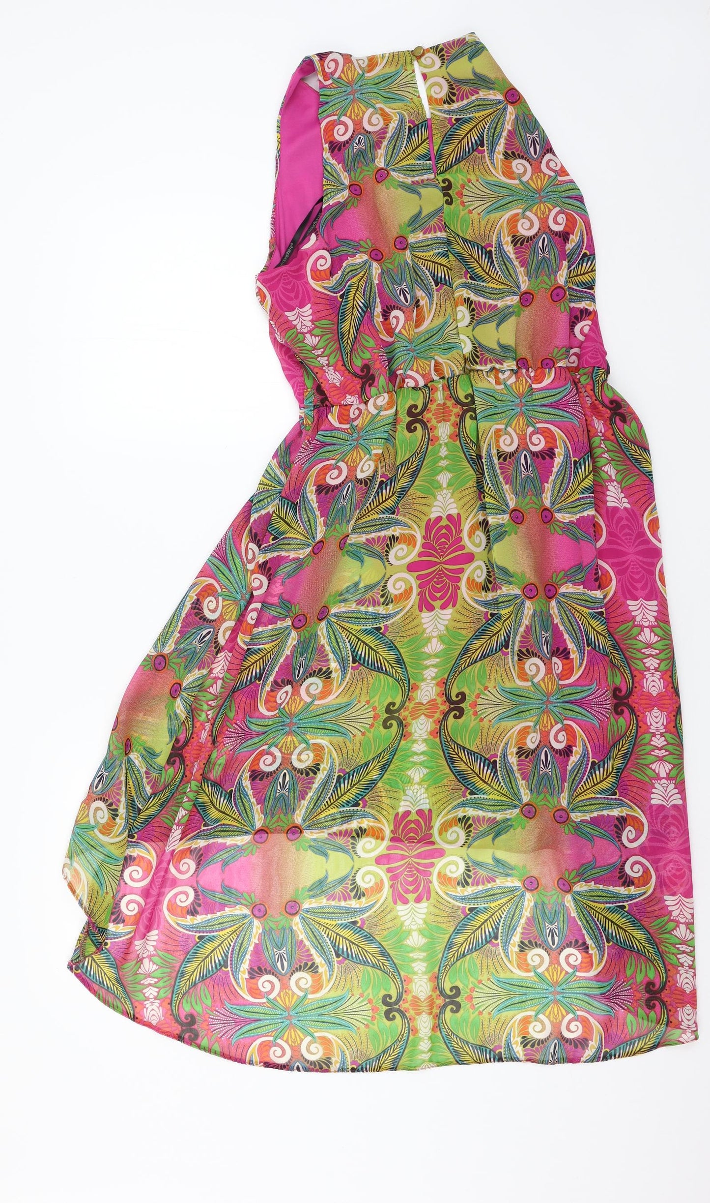 Atmosphere Womens Multicoloured Geometric Chiffon Fit & Flare  Size 16