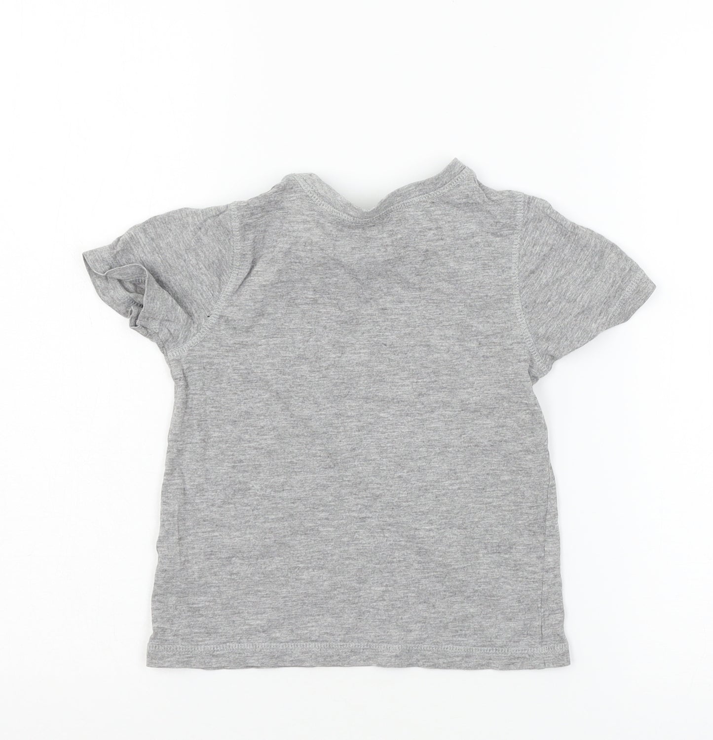 George Boys Grey  Jersey Basic T-Shirt Size 4-5 Years  - Stay Cool dude