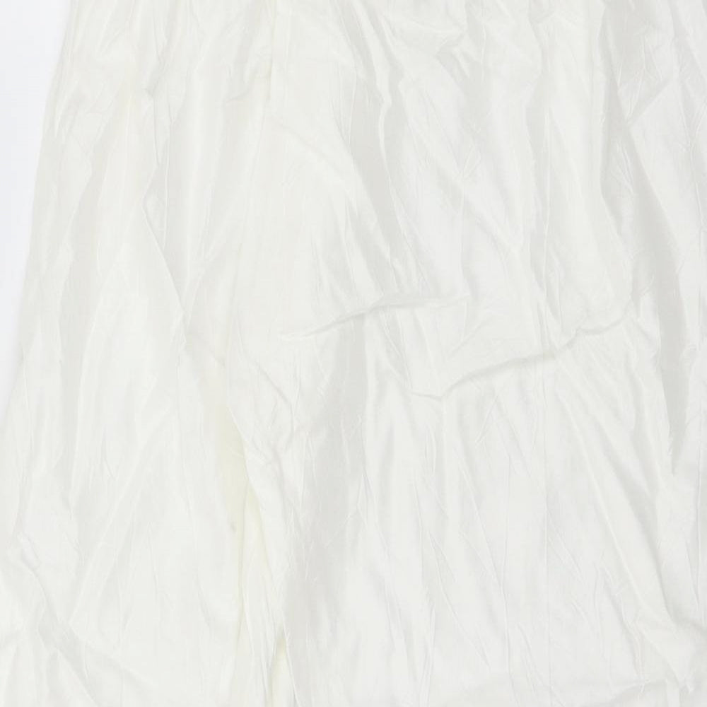 Prewron Womens White   Trousers  Size 26 in L25 in