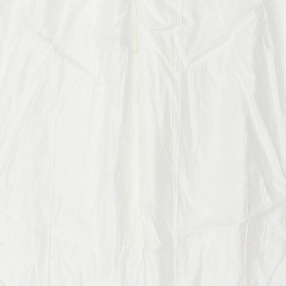 Prewron Womens White   Trousers  Size 26 in L25 in