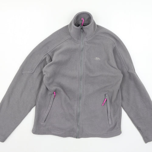Trespass Girls Grey  Fleece Jacket  Size 11-12 Years
