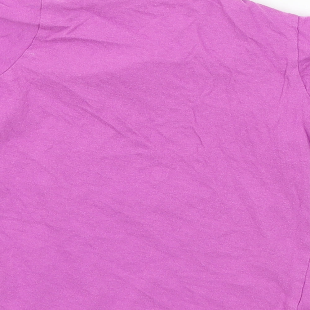 Studio Girls Purple  Jersey Basic T-Shirt Size 3-4 Years  - Unicorn