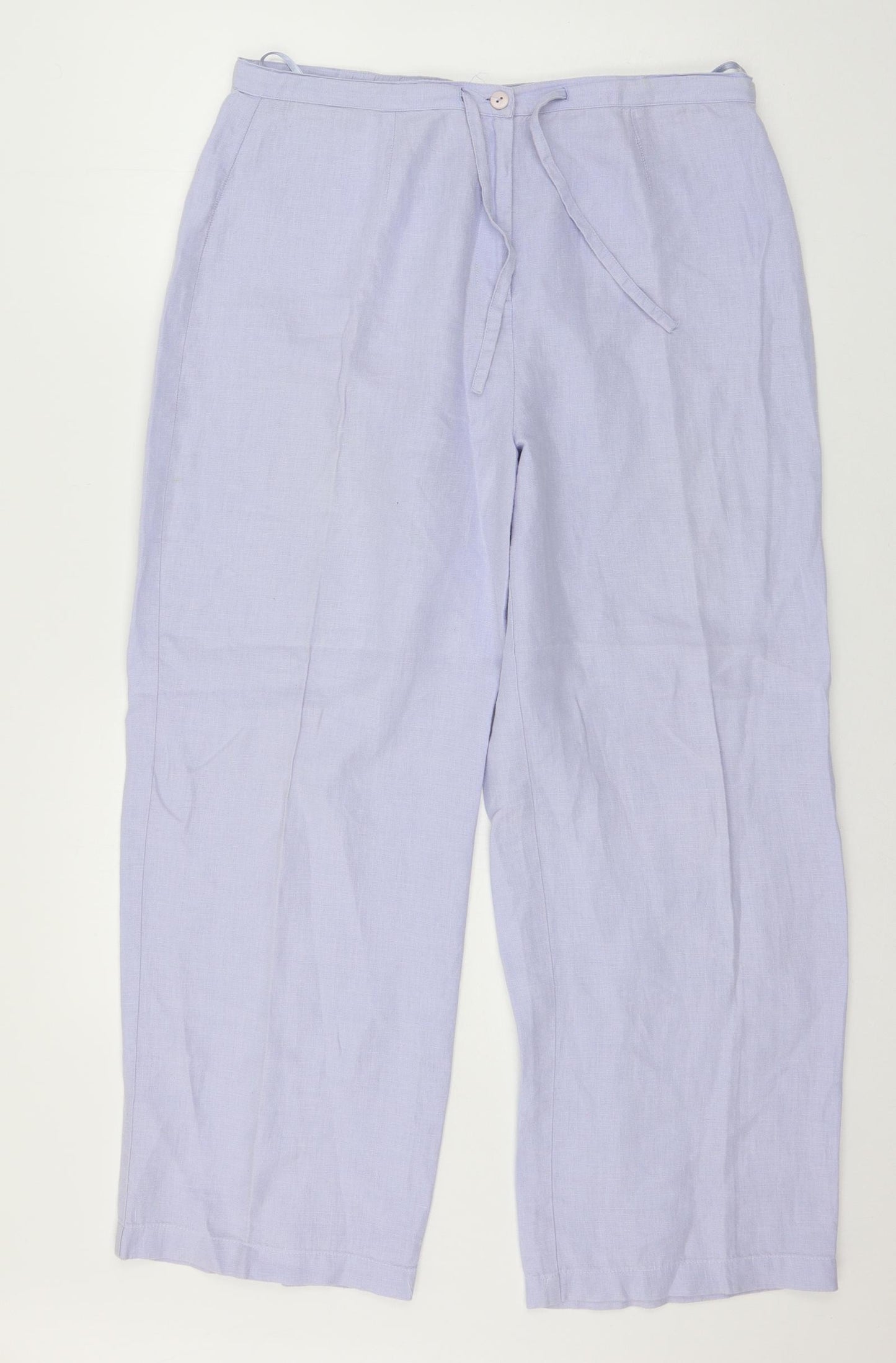 La Confidence Womens Blue   Trousers  Size XL L28 in