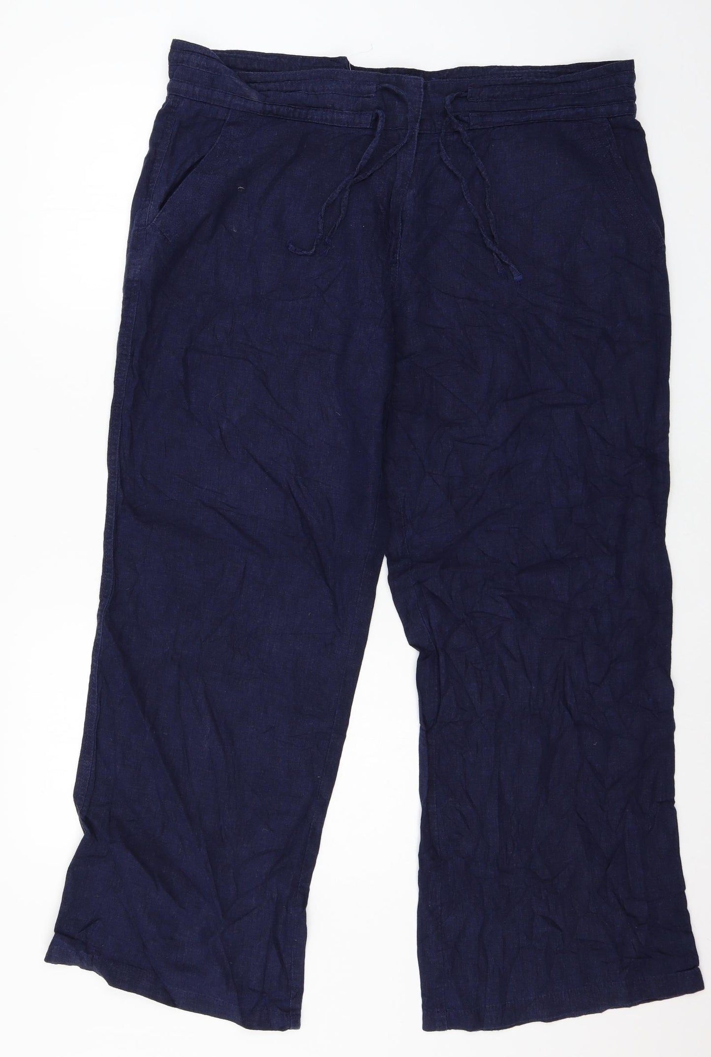 NEXT Womens Blue   Trousers  Size 18 L29 in