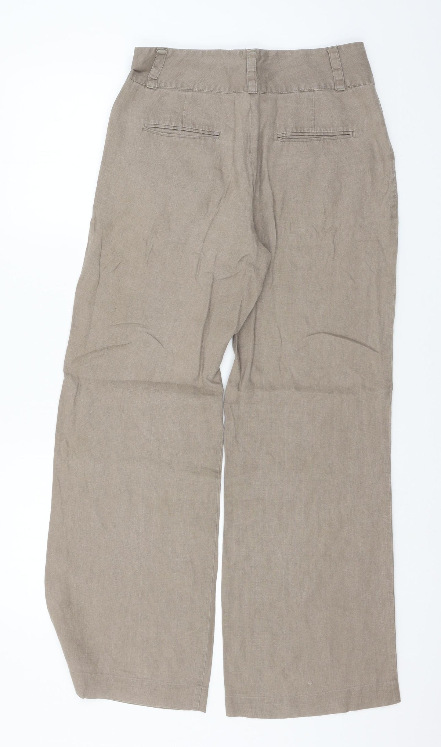 Zara Womens Brown   Trousers  Size 8 L28 in