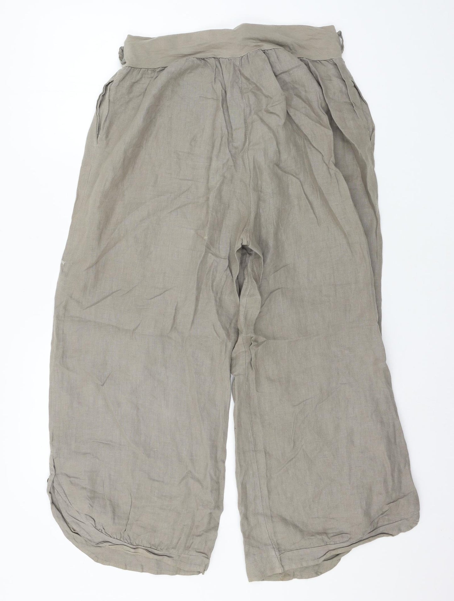 Preworn Womens Grey   Cropped Trousers Size 2XL L23 in