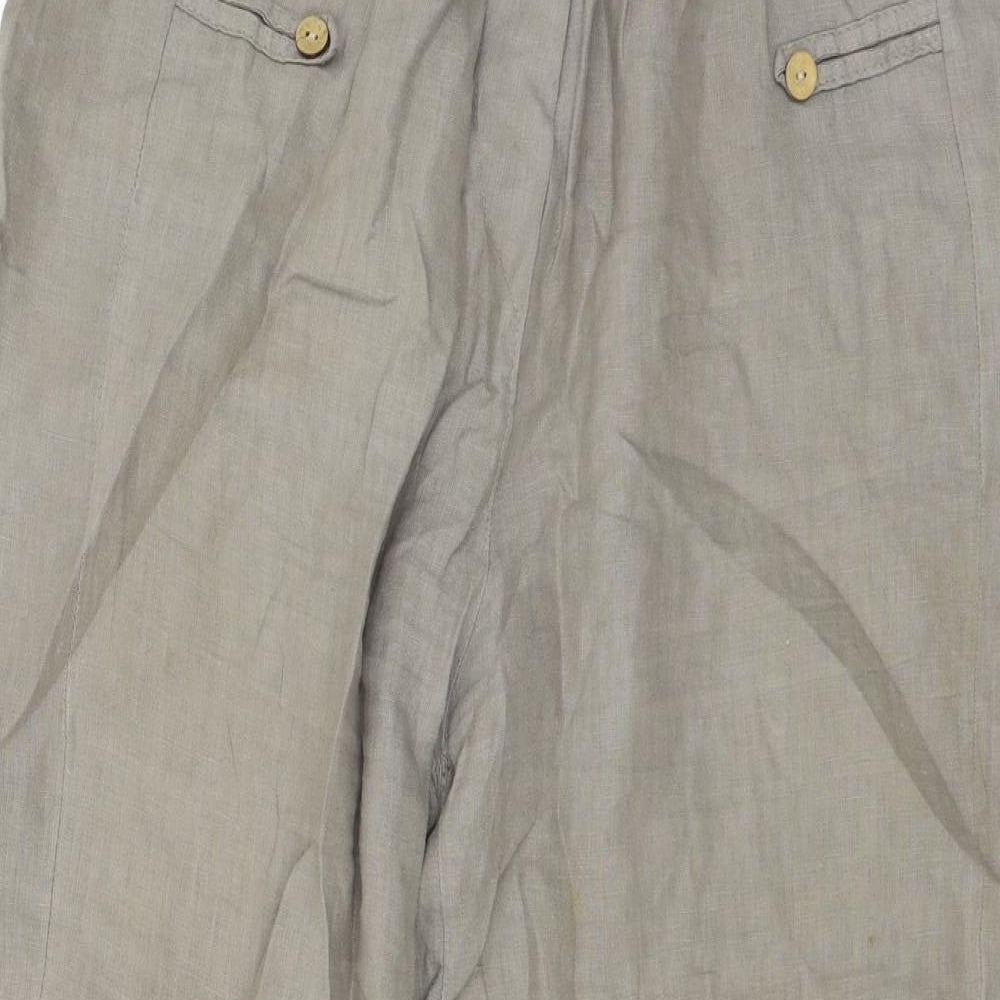 Preworn Womens Grey   Cropped Trousers Size 2XL L23 in