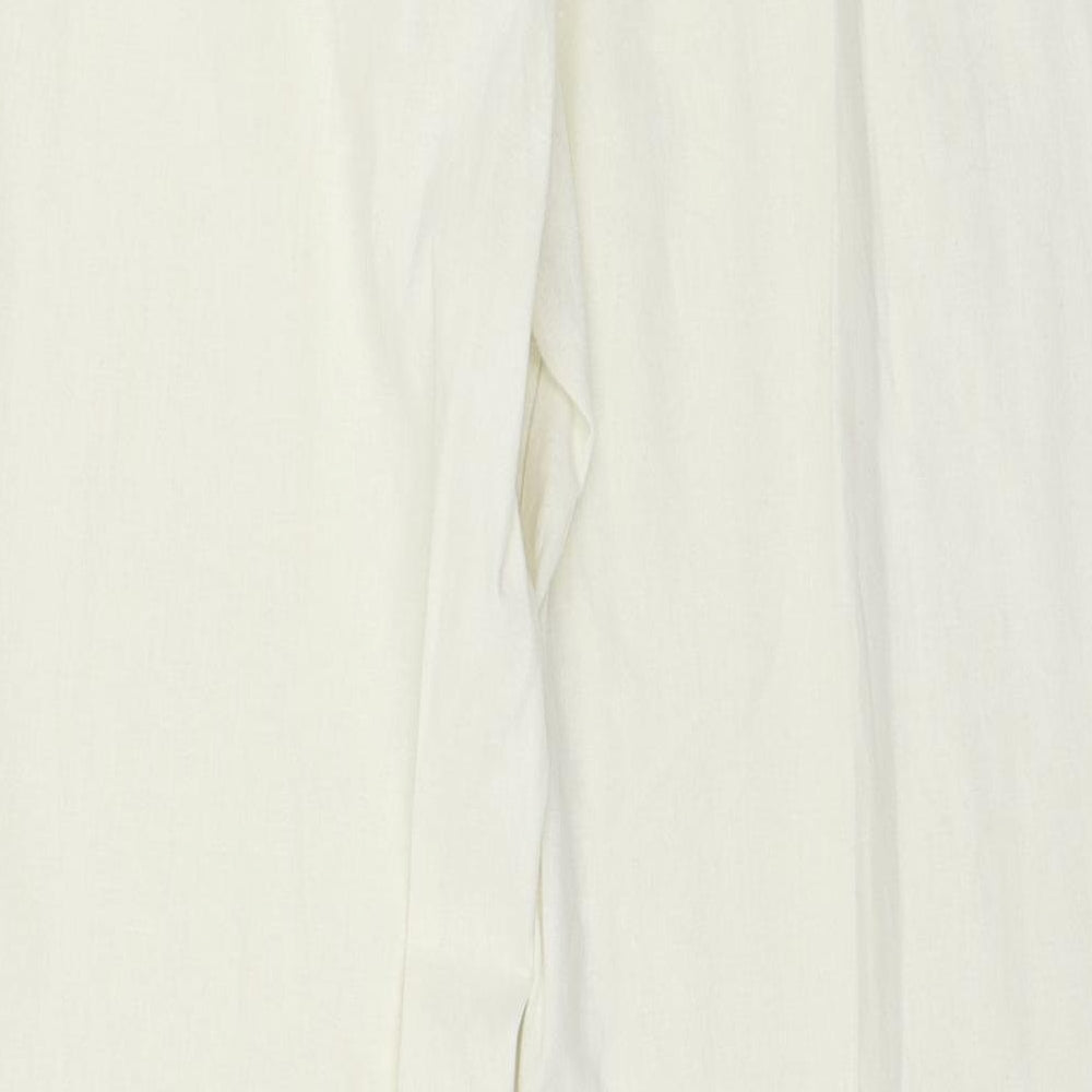 George Womens Ivory   Trousers  Size 14 L27 in