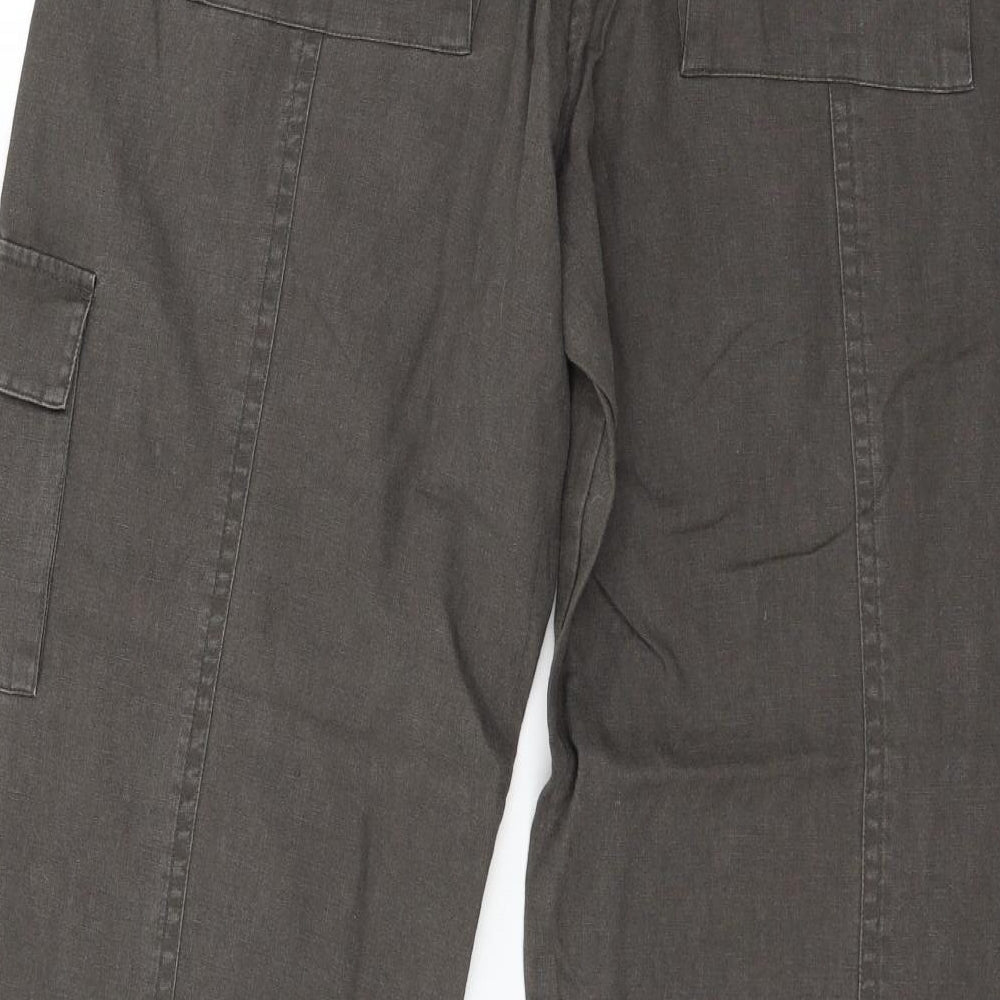 Atmosphere Womens Grey   Trousers  Size 10 L28 in