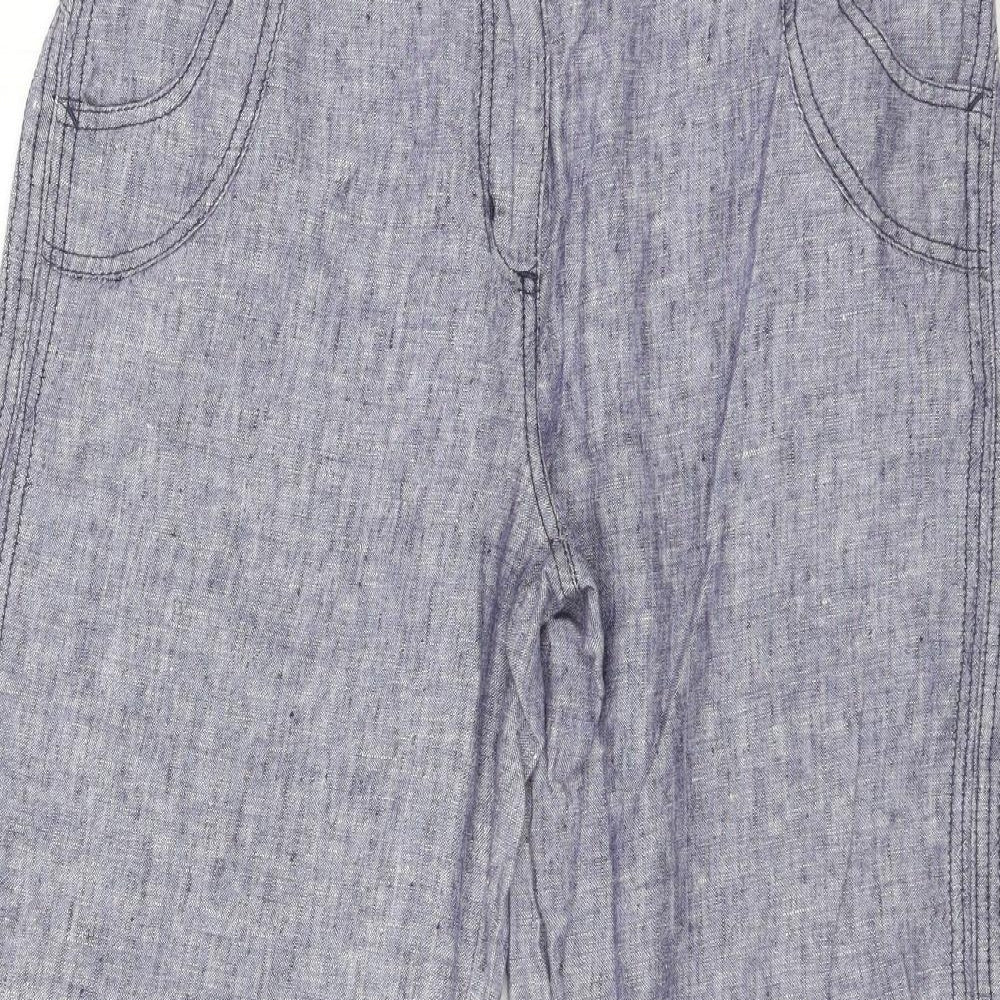 George Womens Blue   Trousers  Size 14 L28 in