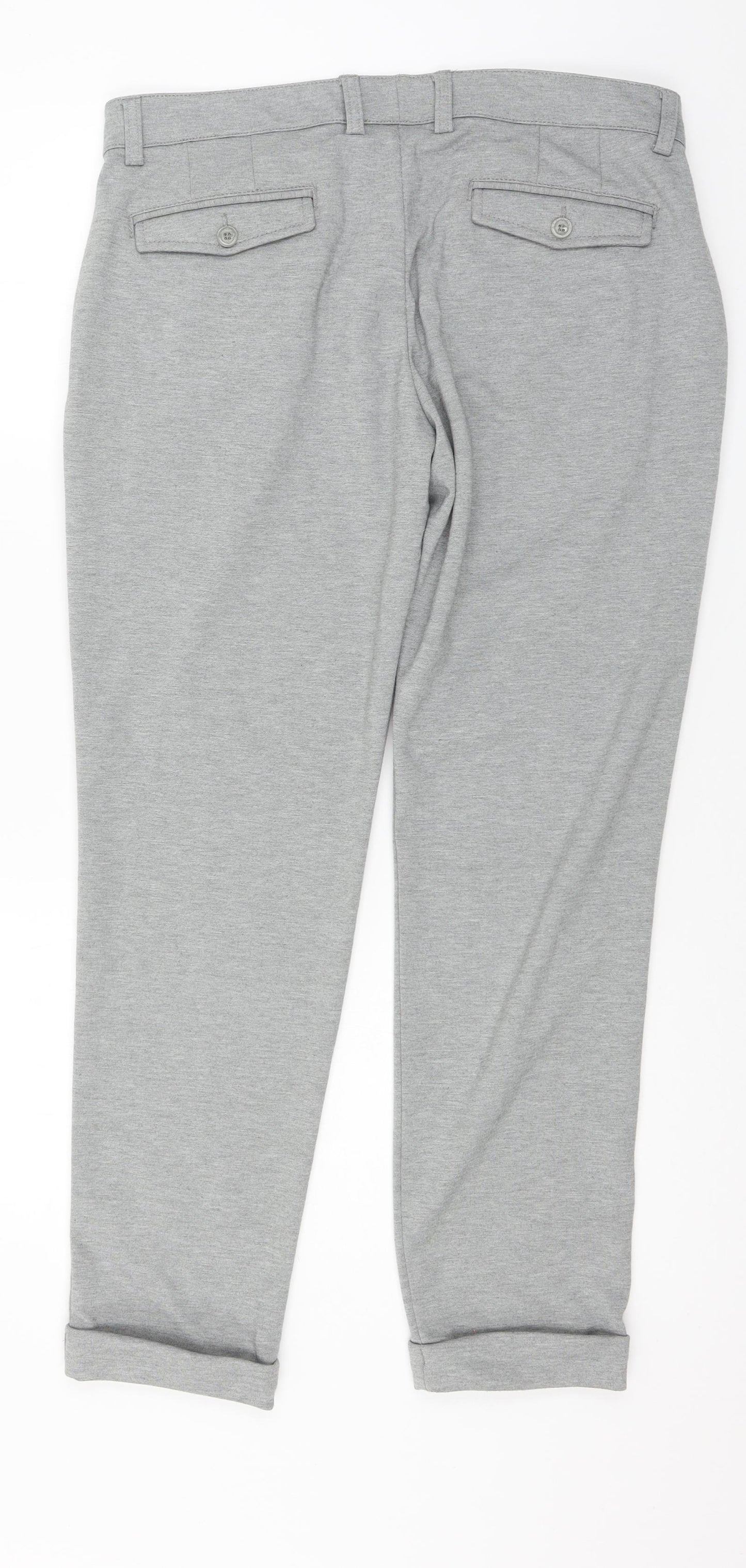 alcott Mens Grey   Trousers  Size 36 in L28 in