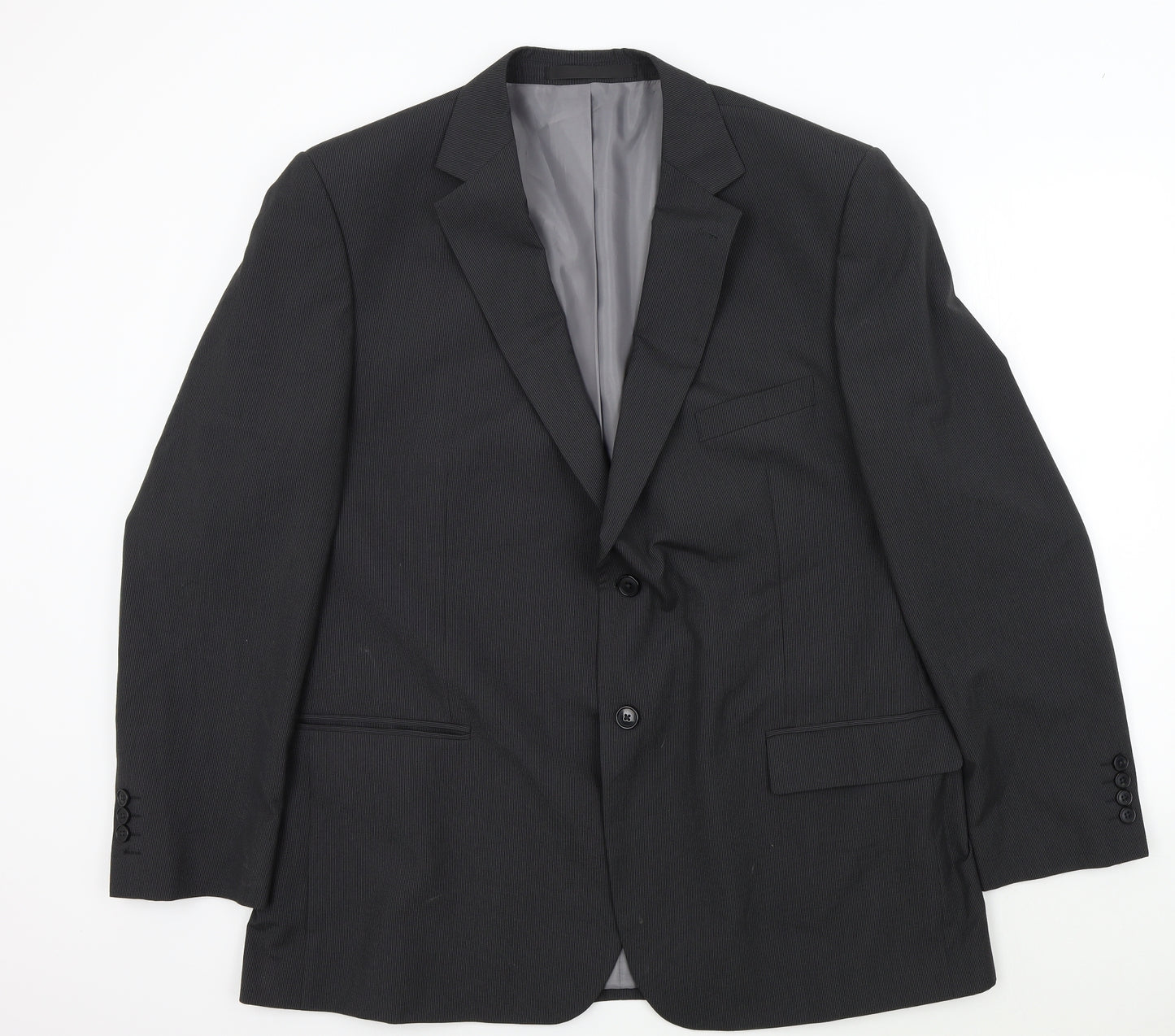 M&S Mens Grey   Jacket Suit Jacket Size 46