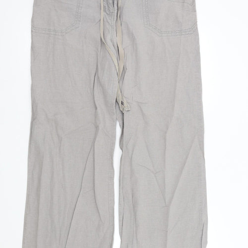 NEXT Womens Grey   Trousers  Size 14 L29 in
