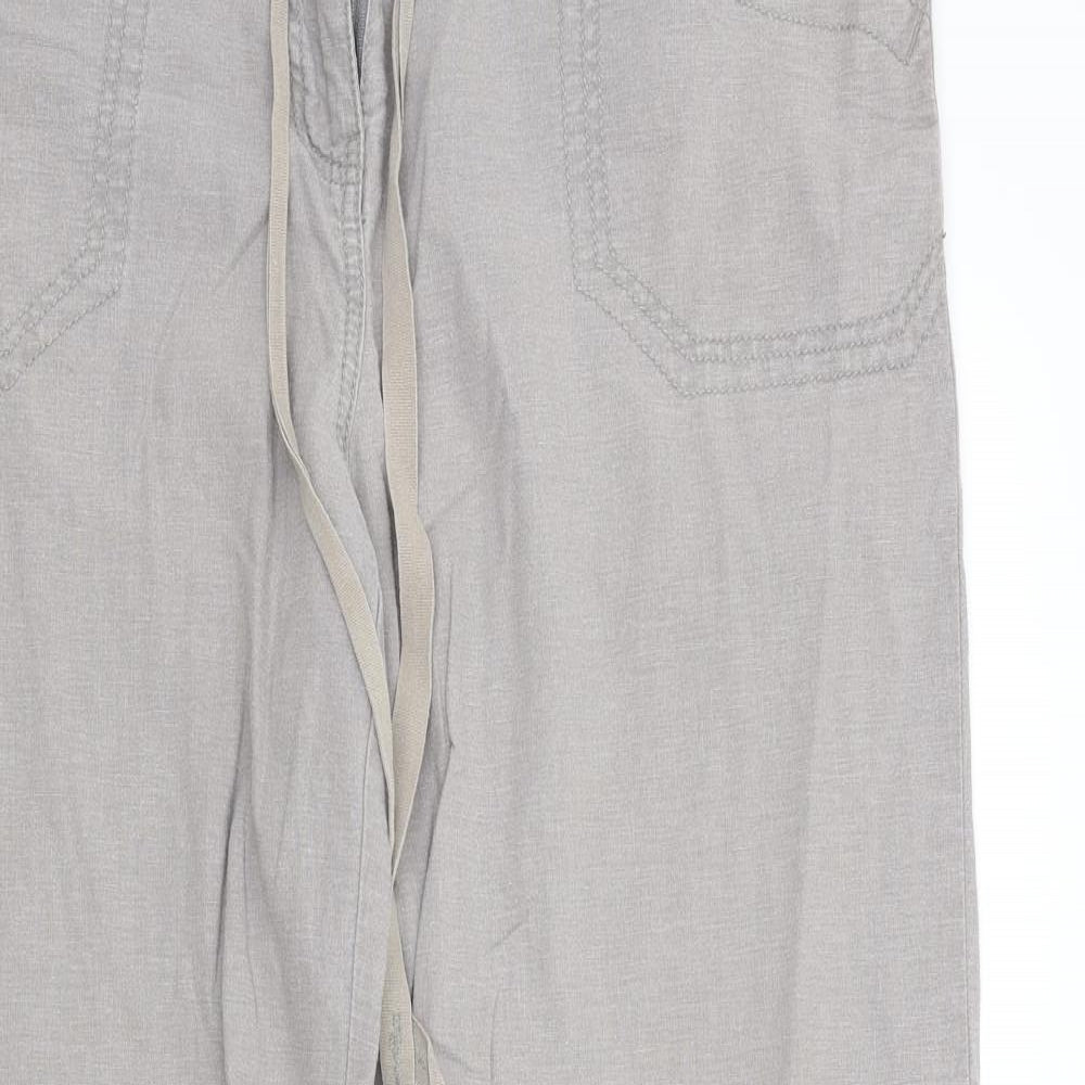 NEXT Womens Grey   Trousers  Size 14 L29 in