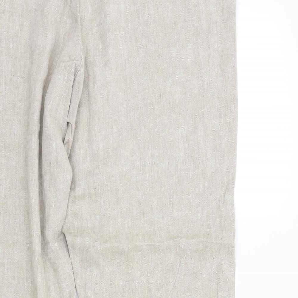George Womens Beige   Trousers  Size 14 L27 in
