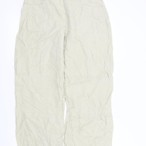 EXACTLY casual Womens Beige   Trousers  Size M L28 in