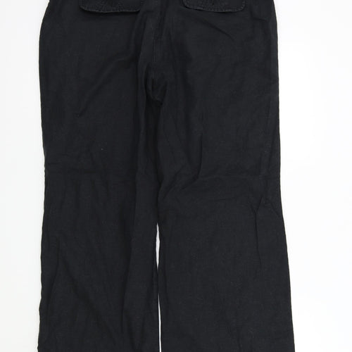George Womens Black   Trousers  Size 14 L28 in