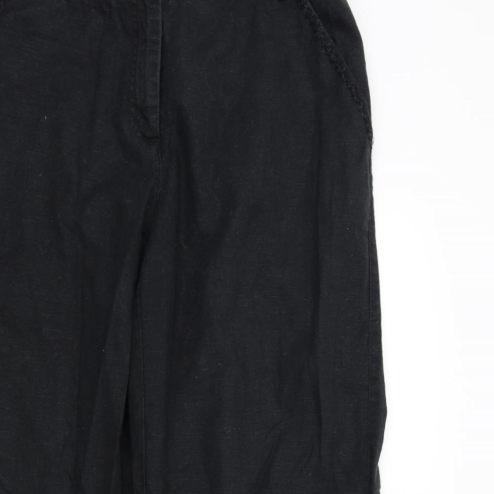 George Womens Black   Trousers  Size 14 L28 in