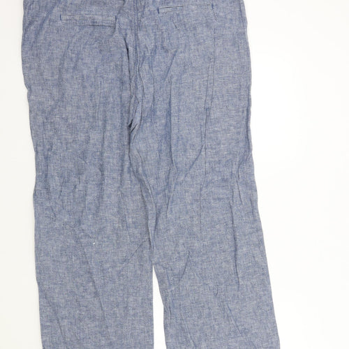 TU Womens Blue   Trousers  Size 16 L27 in
