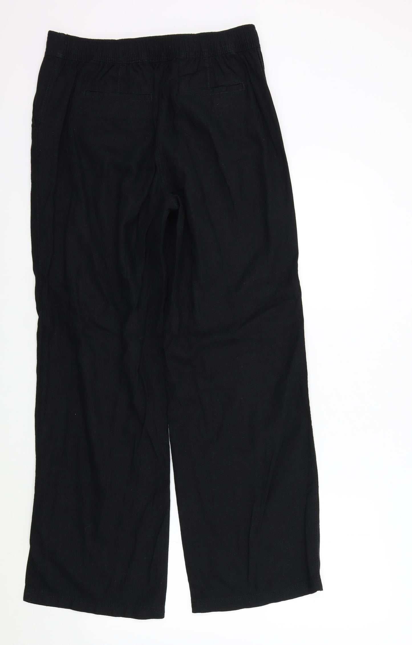 TU Womens Black   Trousers  Size 12 L31 in