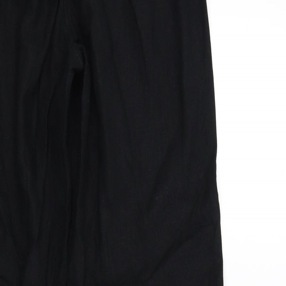 TU Womens Black   Trousers  Size 12 L31 in